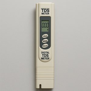 Check TDS by TDS Meter