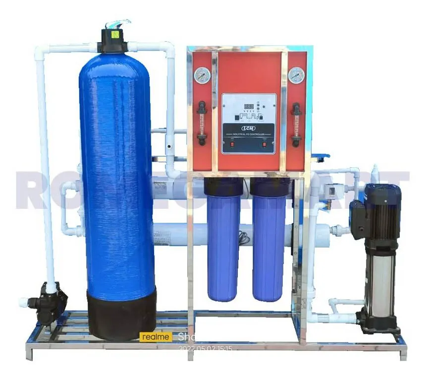 Fully Automatic 500 LPH Industrial RO Plant